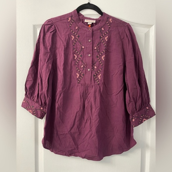 Knox Rose Purple Women's Top - Picture 4 of 13